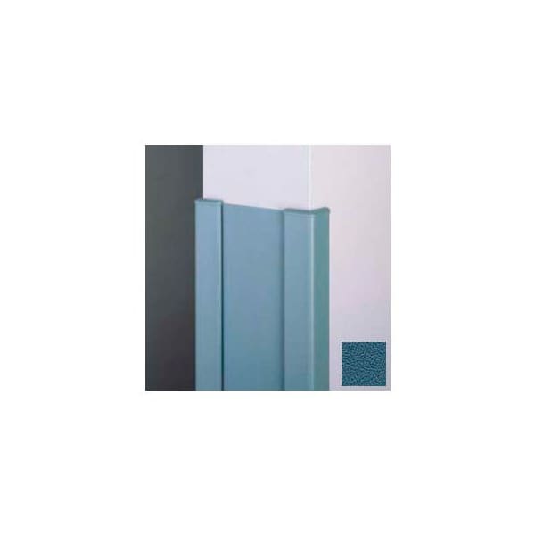 Pawling Surface Mounted End Wall 90Deg Corners, 2'' Wings, 8'H W/Caps, 6"W, Alexis BL, Recycled Vinyl CG-11R-8-583 - main